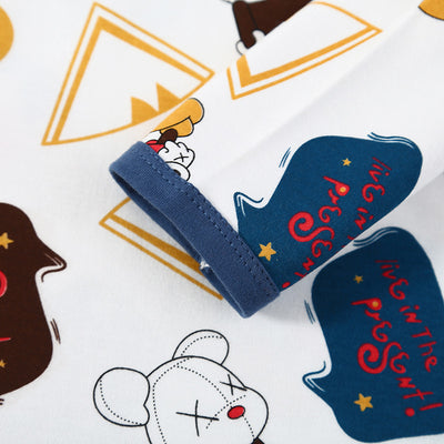 Pijama Infantil de Algodón con Estampados Divertidos - Image 25