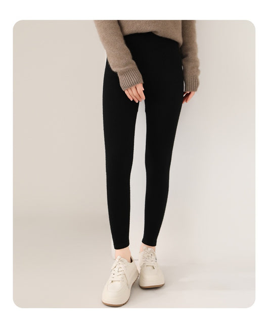 Leggings Térmicos de Lana Tejida sin Costuras - Cintura Alta Reductora - Image 19