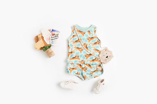 Conjunto de Shorts y Camiseta de Algodón para Niños y Niñas - Image 8