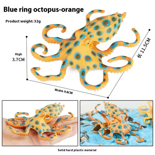Juego Educativo de Animales Marinos Realistas para Niños - Image 62