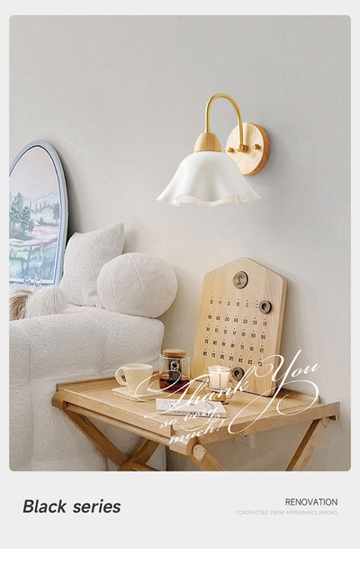 Lámpara de Noche Nórdica en Madera Natural Estilo Minimalista - Image 12