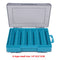 Blue Small U-Type Wooden Shrimp Box