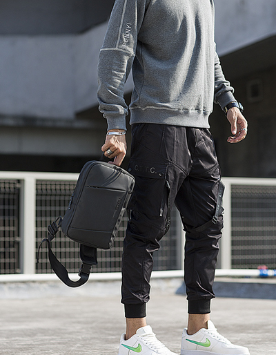 Bolsa Bandolera Impermeable Oxford para Hombre - Image 6