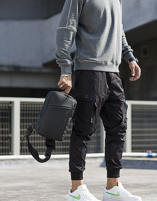 Bolsa Bandolera Impermeable Oxford para Hombre - Image 6