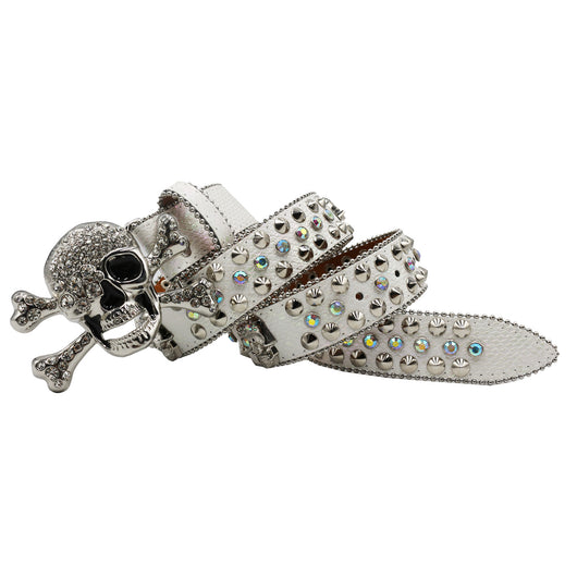 Cinturón Mujer Y2K con Incrustaciones de Diamantes y Patrón de Serpiente - Image 36