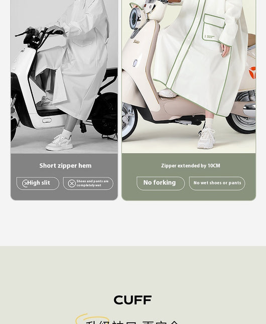 Impermeable Largo Aislante para Autos Eléctricos - Protección Total para Mujeres - Image 13
