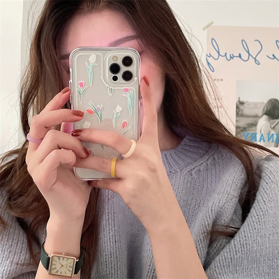 Funda Protectora para Teléfono con Diseño Tulipanes Primavera Verano - Image 12