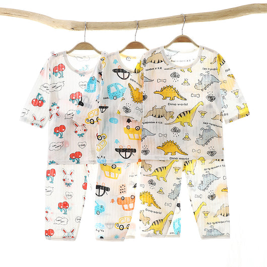 Pijama Transpirable de Tres Cuartos para Casa y Descanso - Image 11
