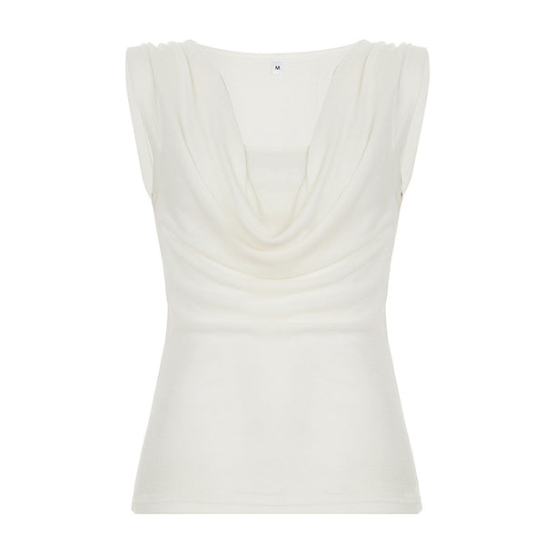 Chaleco Elegante con Cuello Postizo Desmontable - Image 6