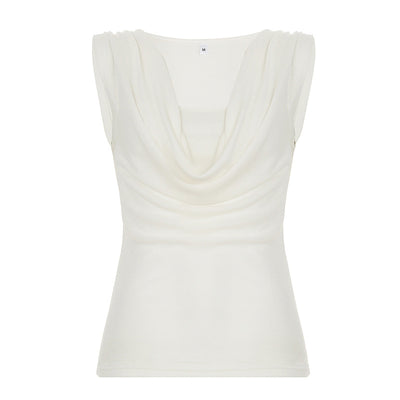 Chaleco Elegante con Cuello Postizo Desmontable - Image 6