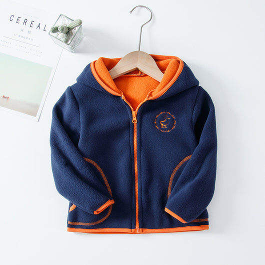 Conjunto Infantil Cardigan Polar con Capucha - Image 23