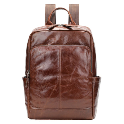 Mochila de Cuero Genuino para Hombre - Estilo Ejecutivo - Image 4