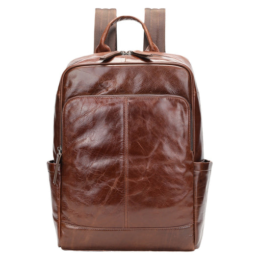 Mochila de Cuero Genuino para Hombre - Estilo Ejecutivo - Image 4