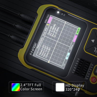 Osciloscopio Digital Portátil con Probador de Transistores - Image 23