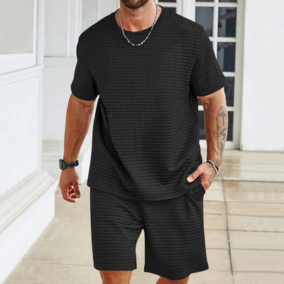 Conjunto Deportivo Casual: Playera y Shorts de Color Liso - Image 15