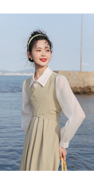 Falda Midi de Diseño Elegante con Detalle de Cobertura - Image 17