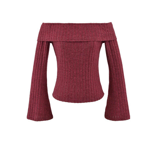 Blusa Slim Hombros Descubiertos - Estilo Desenfadado - Image 7