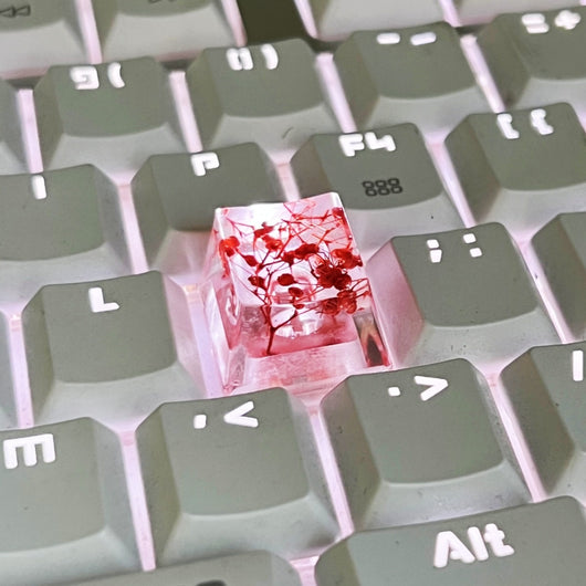 Keycap Cielo Estrellado de Resina Transparente - Image 4