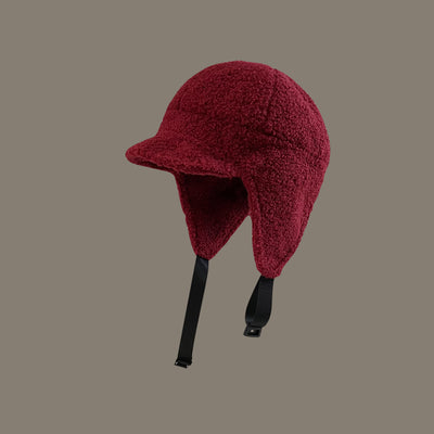 Gorra de Béisbol con Protección Auditiva en Lana de Cordero para Esquí - Image 8