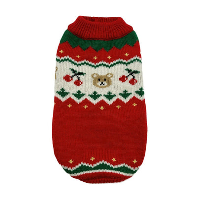 Suéter Navideño para Mascotas con Diseño de Cereza - Image 7