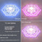 11 W Blue Light Pink Light Concealed