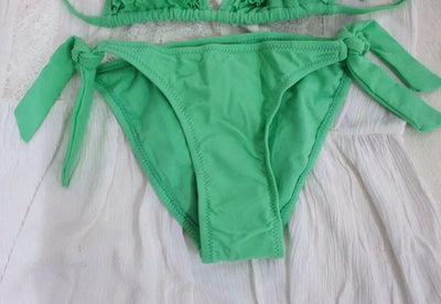 Traje de Baño Bikini con Volantes Múltiples para Niñas - Image 8
