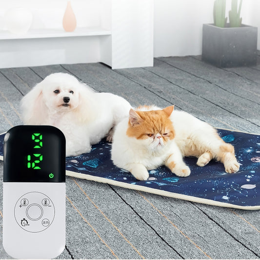 Manta Térmica Eléctrica para Mascotas - Gatos, Perros y Cachorros