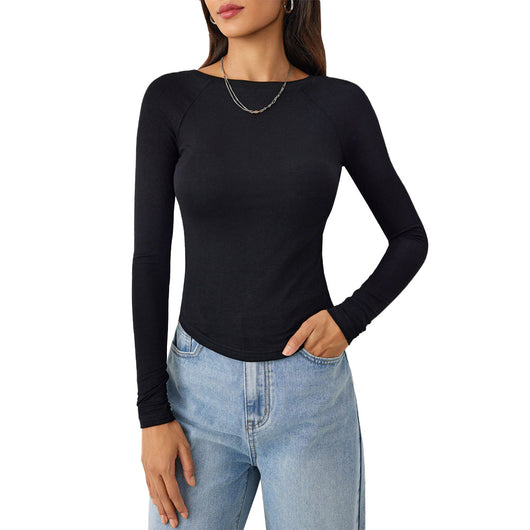 Blusa Térmica Ajustada de Manga Larga para Otoño e Invierno - Image 5