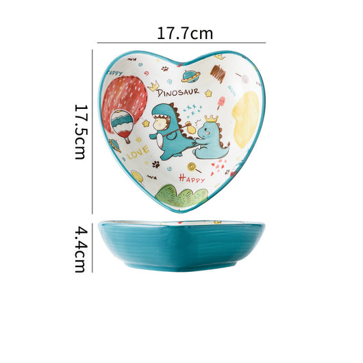 Juego de Platos de Cerámica Infantil con Diseños Animados - Image 6