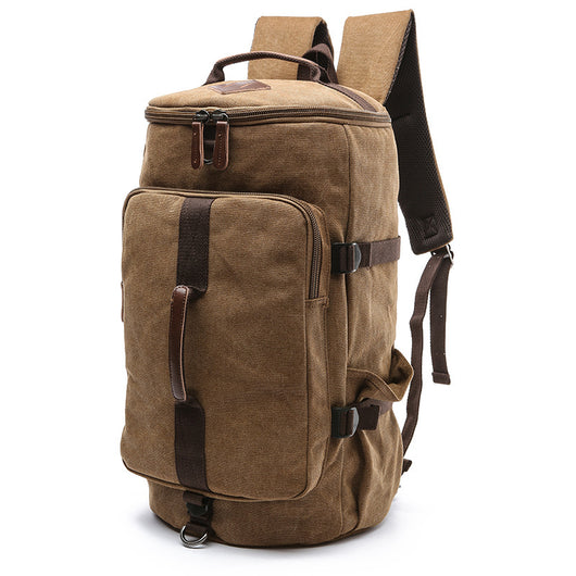 Mochila Cilíndrica para Laptop - Bolsa de Trabajo y Viaje - Image 26