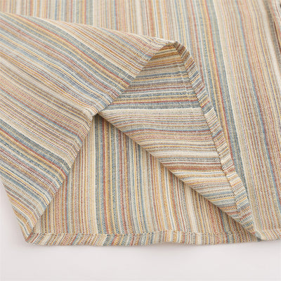 Cardigan Holgado a Rayas Verticales - Camisa Casual Trendy de Manga Larga - Image 4