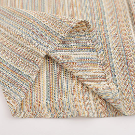 Cardigan Holgado a Rayas Verticales - Camisa Casual Trendy de Manga Larga - Image 4