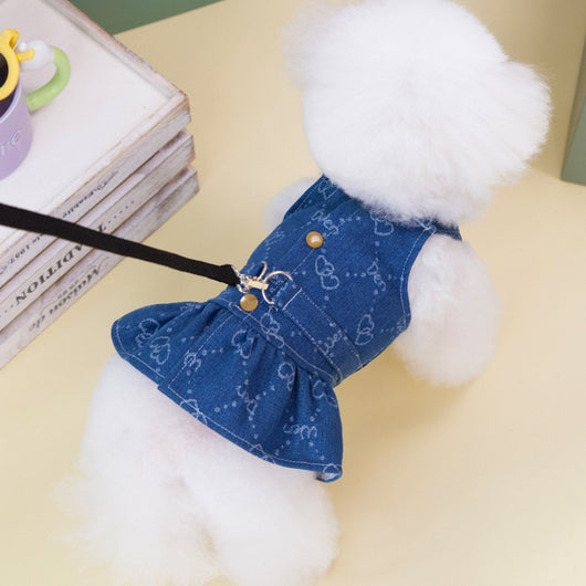 Vestido Denim Princesa para Perros Pequeños - Colección Primavera Otoño - Image 18