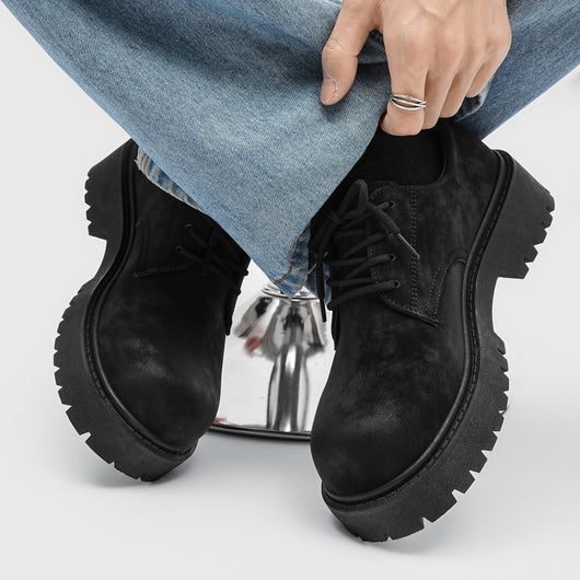 Botas de Trabajo Retro Bajas para Hombre - Invierno - Image 4