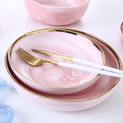 Plato de Cenar Mármol Rosa Phnom Penh - Image 21