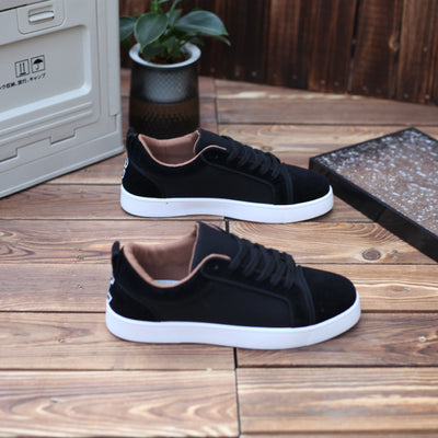 Tenis Deportivos para Hombre Lienzo Rojo Transpirable - Image 11