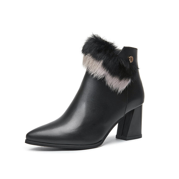 Botas de Invierno para Mujer Cuero Martin Tallas 35-40