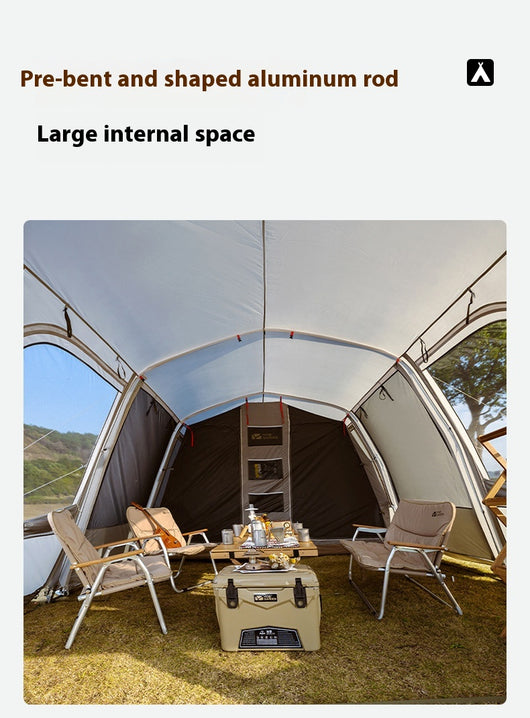 Carpa Túnel Portátil Plegable para Camping - Image 10