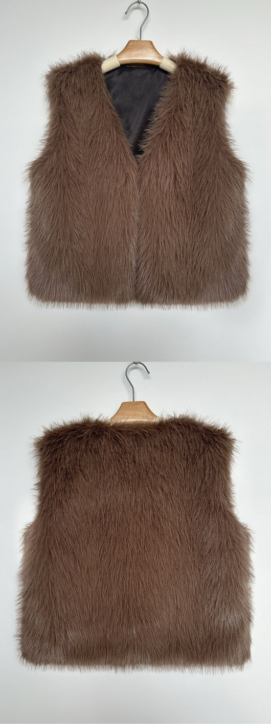 Chaleco de Piel Sintética Ecológica Unisex - Diseño Europeo - Image 28