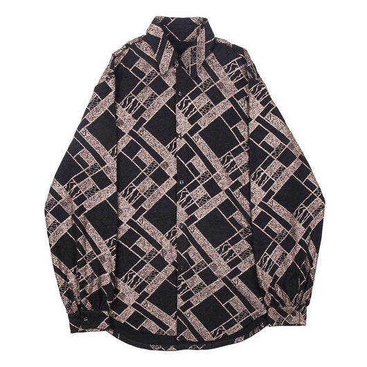 Camisa Manga Larga Dorada 3D para Hombre - Diseño Moderno y Elegante - Image 7