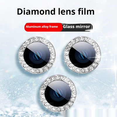 Protector de Lente con Cristales Brillantes para Celular - Image 13