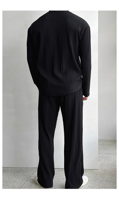 Traje Casual de Dos Piezas con Camisa de Manga Larga - Image 16