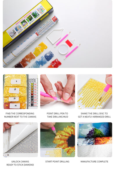 Kit de Pintura de Diamantes Animales - Mosaico de Cristales DIY - Image 5
