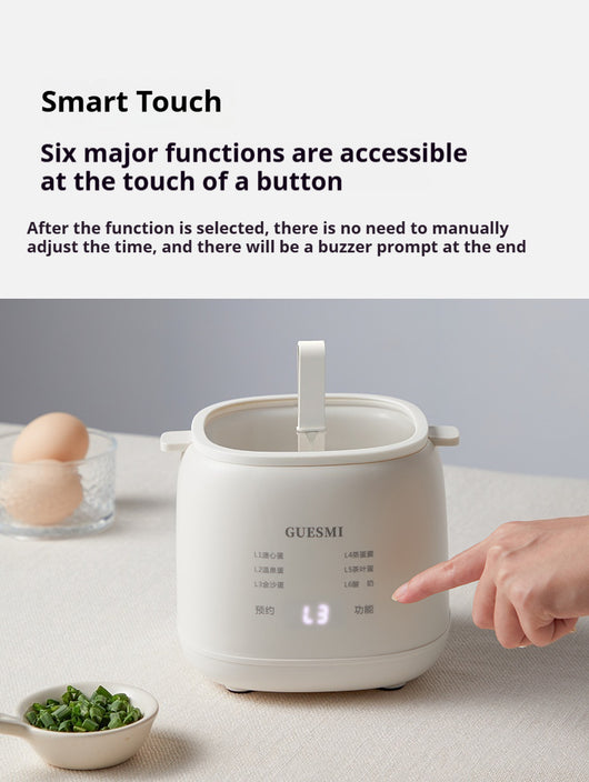 Cocedor de Huevos Automático con Apagado Inteligente - Máquina Multifunción para Desayuno - Image 10