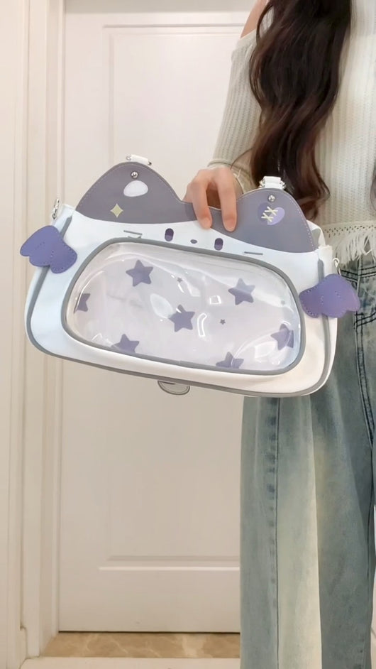 Bolsa Tote Crossbody con Diseño de Búho Cartoon para Niña - Image 7