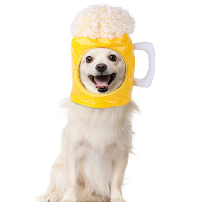 Gorro Rizado Divertido para Mascotas - Disfraz Cómico para Gatos y Perros - Image 36