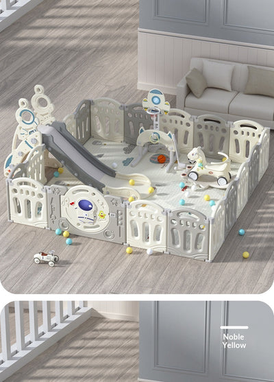 Tapete de Gateo y Corral de Juego para Niños - Image 31