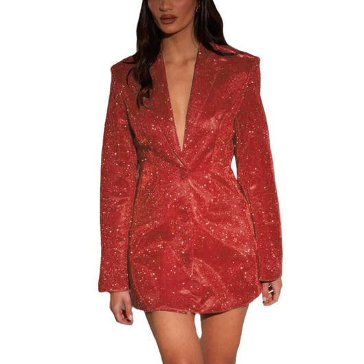 Blazer Casual Ajustado para Mujer - Elegancia Moderna - Image 4