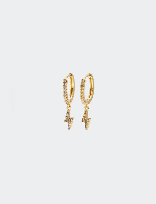 Aretes de Circonita Rayo Elegantes - Accesorios de Moda para Mujer - Image 6