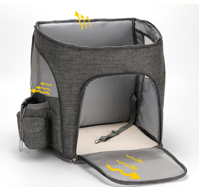 Mochila Transportadora para Mascotas - Bolsa Portátil Respirable para Perros y Gatos - Image 4